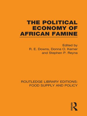 cover image of The Political Economy of African Famine